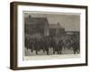 The Coal Crisis, the Miners Charged by the Police at Hebburn, Near Durham-null-Framed Giclee Print