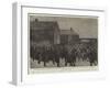 The Coal Crisis, the Miners Charged by the Police at Hebburn, Near Durham-null-Framed Giclee Print