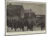 The Coal Crisis, the Miners Charged by the Police at Hebburn, Near Durham-null-Mounted Giclee Print