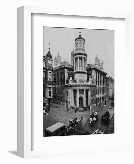 The Coal Exchange, City of London, c1910 (1911)-Pictorial Agency-Framed Photographic Print