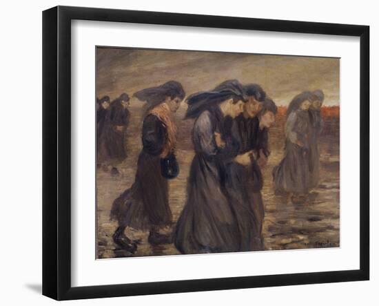 The Coal Graders, 1905-Theophile Alexandre Steinlen-Framed Giclee Print