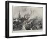 The Coal Traffic in the Thames, William Cory and Son's Derricks at Work-Charles William Wyllie-Framed Giclee Print