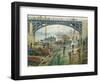 The Coal Workers, 1875-Claude Monet-Framed Giclee Print