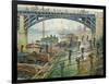 The Coal Workers, 1875-Claude Monet-Framed Giclee Print