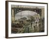 The Coalmen, C1875-Claude Monet-Framed Giclee Print