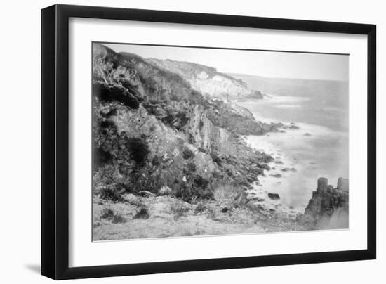 The Coast around Port Jackson, New South Wales, Australia, 1885-null-Framed Giclee Print