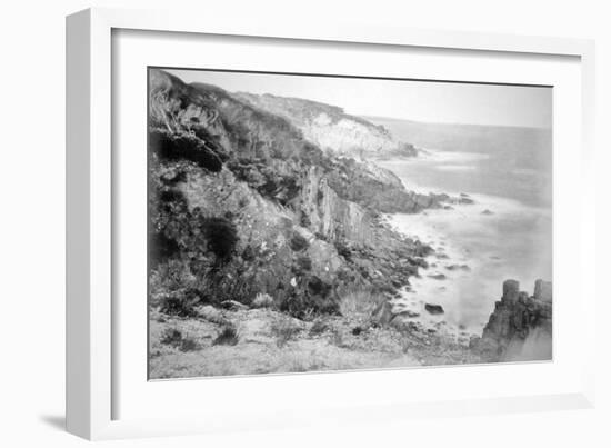 The Coast around Port Jackson, New South Wales, Australia, 1885-null-Framed Giclee Print