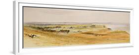 The Coast at Eastbourne, 1840s-John Martin-Framed Premium Giclee Print