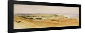 The Coast at Eastbourne, 1840s-John Martin-Framed Giclee Print