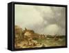 The Coast at Etaples, 1853-John James Wilson-Framed Stretched Canvas