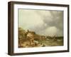 The Coast at Etaples, 1853-John James Wilson-Framed Giclee Print