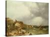 The Coast at Etaples, 1853-John James Wilson-Stretched Canvas