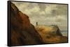 The Coast at Granville (Oil on Canvas)-Theodore Rousseau-Framed Stretched Canvas