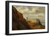 The Coast at Granville (Oil on Canvas)-Theodore Rousseau-Framed Giclee Print