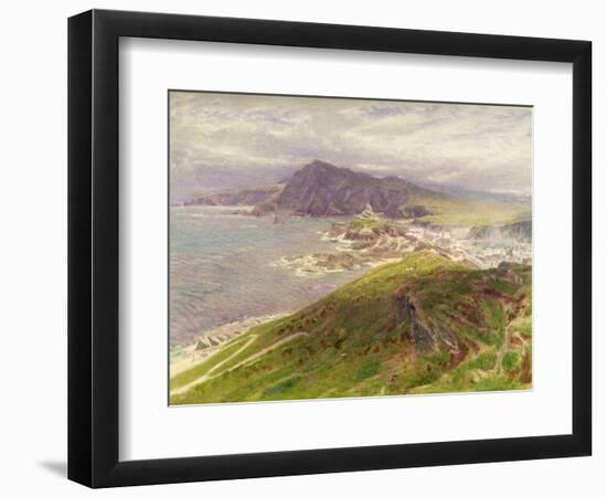 The Coast at Ilfracombe, North Devon-Albert Goodwin-Framed Giclee Print