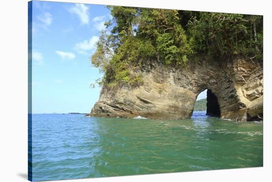 The Coast between Dominical and Uvita.-Stefano Amantini-Stretched Canvas