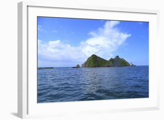 The Coast between Dominical and Uvita.-Stefano Amantini-Framed Photographic Print