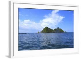 The Coast between Dominical and Uvita.-Stefano Amantini-Framed Photographic Print