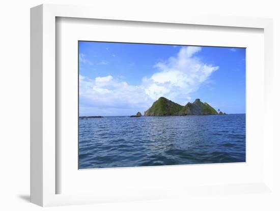 The Coast between Dominical and Uvita.-Stefano Amantini-Framed Photographic Print