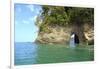 The Coast between Dominical and Uvita.-Stefano Amantini-Framed Photographic Print