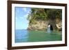 The Coast between Dominical and Uvita.-Stefano Amantini-Framed Photographic Print