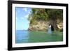 The Coast between Dominical and Uvita.-Stefano Amantini-Framed Photographic Print