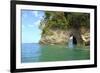 The Coast between Dominical and Uvita.-Stefano Amantini-Framed Photographic Print