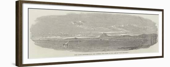 The Coast Between Nice and Antibes, the Scene of the Loss of The Ercolano-null-Framed Giclee Print