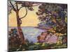 The Coast from L'Esterel, C.1902-Jean Baptiste Armand Guillaumin-Mounted Giclee Print