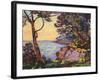 The Coast from L'Esterel, C.1902-Jean Baptiste Armand Guillaumin-Framed Giclee Print