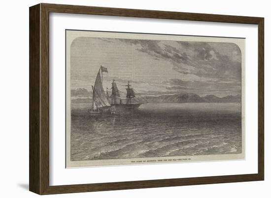 The Coast of Abyssinia from the Red Sea-null-Framed Giclee Print