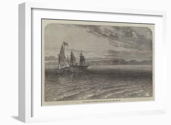 The Coast of Abyssinia from the Red Sea-null-Framed Giclee Print