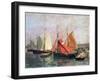 The Coast of Breton, C1907-1915-Leon Hubert-Framed Giclee Print