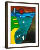 The Coast of England, 2010-Cristina Rodriguez-Framed Giclee Print