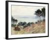 The Coast of Varengeville-Claude Monet-Framed Giclee Print