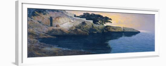 The Coast Off Dubrovnik, 1905-Paul von Spaun-Framed Giclee Print