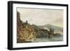 The Coast under Vietri, Salerno in the Distance, 19th Century-J. M. W. Turner-Framed Giclee Print