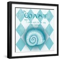 The Coast-Andi Metz-Framed Art Print