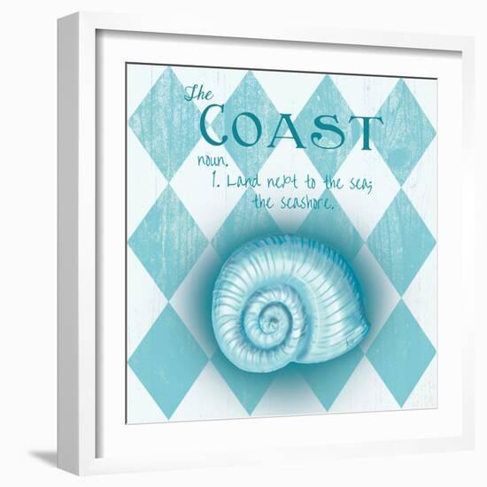 The Coast-Andi Metz-Framed Art Print