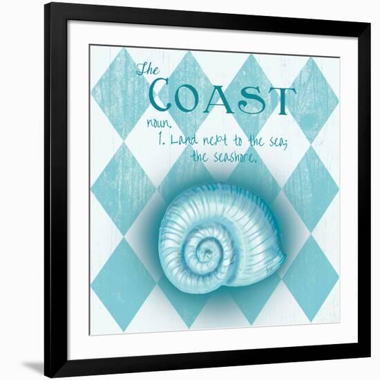 The Coast-Andi Metz-Framed Art Print