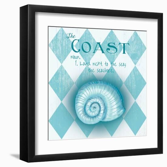 The Coast-Andi Metz-Framed Art Print