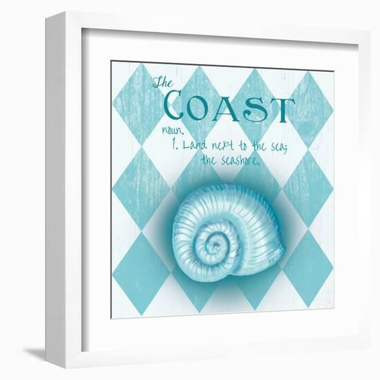 The Coast-Andi Metz-Framed Art Print