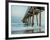 The Coastal Pier-Bill Carson Photography-Framed Art Print