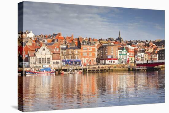 The Coastal Town of Whitby in the North York Moors, Yorkshire, England, United Kingdom, Europe-Julian Elliott-Stretched Canvas