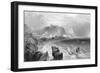 The Coastline at Hastings, East Sussex, 1840-R Wallis-Framed Giclee Print