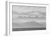 The Coastline of Kaikoura in Black and White, South Island, New Zealand, Pacific-Michael Nolan-Framed Photographic Print