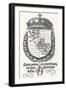 The Coat of Arms of Ferdinand I, King of Hungary and Bohemia, 1527-Albrecht Dürer-Framed Premium Giclee Print