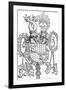 The Coat of Arms of Florian Waldauf, 1500-Albrecht Dürer-Framed Premium Giclee Print