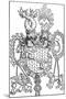 The Coat of Arms of Florian Waldauf, 1500-Albrecht Dürer-Mounted Premium Giclee Print