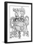 The Coat of Arms of Florian Waldauf, 1500-Albrecht Dürer-Framed Giclee Print